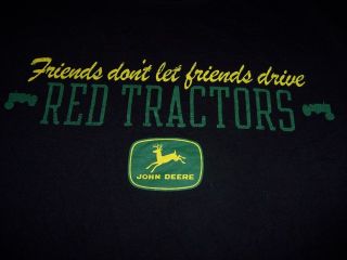 John Deere Friends DonT Let Red Tractors Deer T Shirt