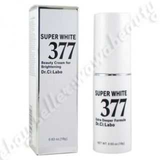 Dr.CiLabo Super White 377 Made in Japan 0.63oz/18g New in Box, Fresh