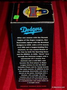 Don Newcombe Bobblehead Los Angeles Dodgers Baseball SGA 1956 CY Young