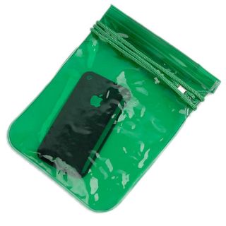  UnderWater Beach Mobile Phone  Camera Case carry Dry Bag green