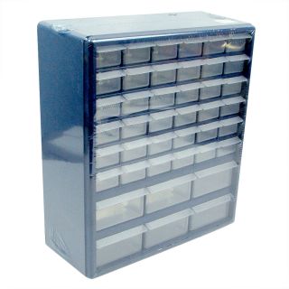 deluxe 42 drawer hardware storage box container