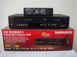 magnavox zv427mg9 dual deck dvd vcr recorder