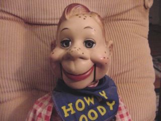 Howdy Doody TV Show Ventriloquist Doll 1950s by Ideal