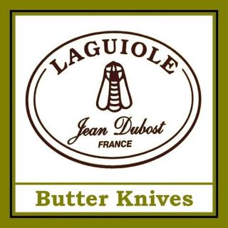 Laguiole Dubost Flatware 4 Butter Spreading Knives