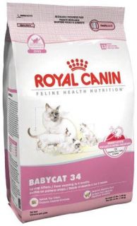 Royal Canin Dry Cat Food Babycat 34 Formula 3 5 lb Bag