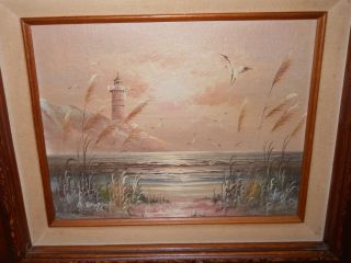 Lighthouse Painting by B Duggan