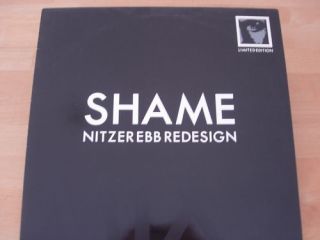 NITZER EBB SHAME MIX TWO LTD EDITION 12 TECHNO
