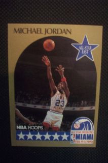 MICHAEL JORDAN   ALL STAR EAST NBA HOOPS FEB 9 11 1990