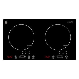 Dual Induction Hob Sensor Touch Control Built In