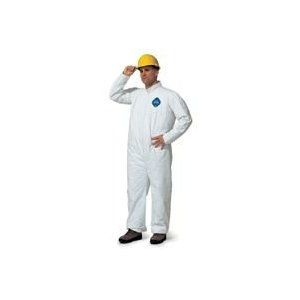 Dupont 2X White 5 4 Mil Tyvek Disposable Coveralls