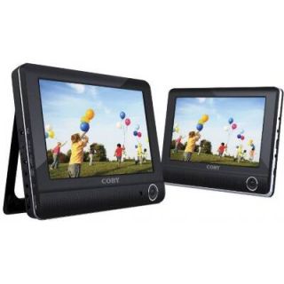 Coby TFDVD9952 9Dual Screen Portable Tablet DVD Player