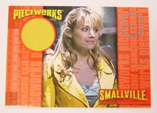 2008 Smallville Season Six Erica Durance Lois Lane Jacket Material