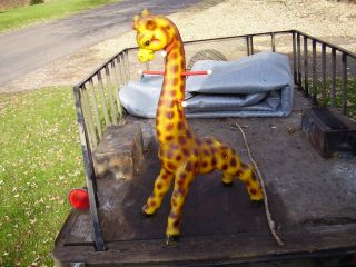 Rather Large Giraffe Plastic Coatrack