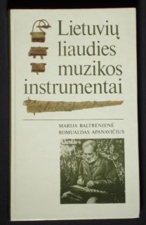Book Lithuanian Folk Music Instrument Accordion Zither Recorder