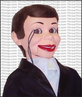 Charlie McCarthy Deluxe Upgrade Ventriloquist Dummy Doll Puppet with