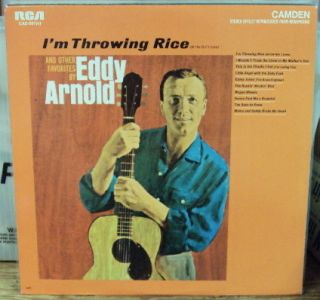 Eddy Arnold IM Throwing Rice LP Mid 60s Country