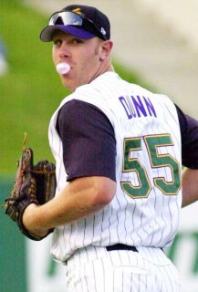 Adam Dunn Autographed Baseball Official 2001 Triple A All Star Game