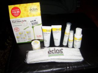 Eclos Anti Aging Facial Cleanser Serum Scrub Eye Regenerative Cream