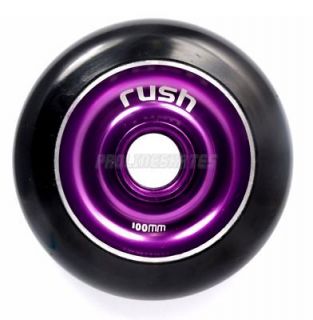  rush scooter wheel high rebound high performance low profile black