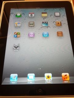 Apple iPad 16GB 1st Gen Wi Fi 9.7in Tablet MB292LL/A   Black   GREAT
