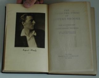  1915 Collected Poems of Rupert Brooke John Lane Company Fifth Thousand