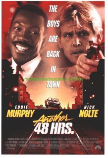  48 Hrs Movie Poster 27x40 Original Eddie Murphy Nick Nolte