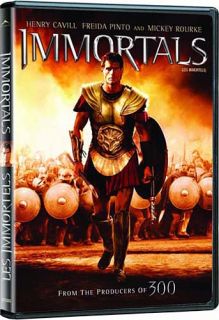 Immortals Mickey Rourke Canadian Release New DVD