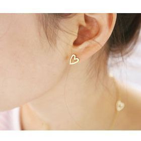 New Fashion Love Queen Ear Pin Stud Earrings