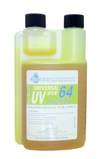 R134a R12 A C Leak Detection UV Dye 16oz 64 Aplications