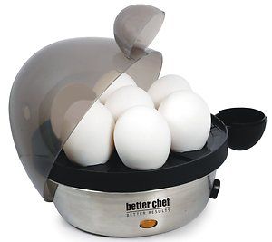 Better Chef Electric Egg Cooker Stainless NEW FREE FAST SHIPPING