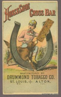  Cross Bar Plug Tobacco manufactured by Drummond Tobacco Co