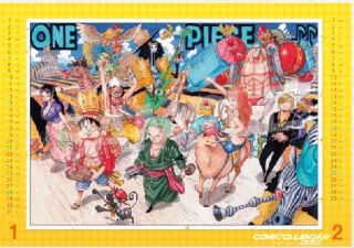 Japan Anime One Piece New Comic Calendar 2012 Eiichiro Oda Luffy Nami