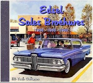 edsel sales brochures 1958 1959 1960