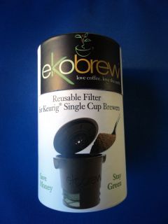 Ekobrew Reusable Filter for Keurig Single Cup Brewers New