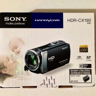  CX190 Full HD 1080p Dual Capture Zoom 2 7 LCD Camcorder Black