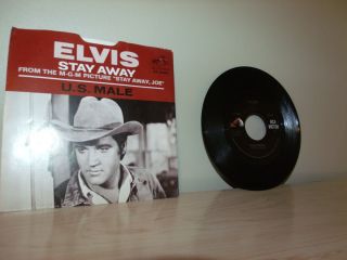  Elvis Presley 45 Stay Away Joe US MALE Record 47 9465 RCA Victor