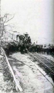 the first train at east liberty pa december 1852