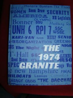 The Granite University of New Hampshire Yearbook 1974