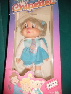 Ideal Chipettes Chipmunk Eleanor Doll