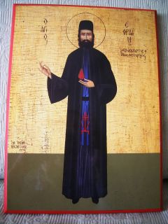 Orthodox Greek Russian Icon Saint Efraim Ephraim New Martyr Miracle