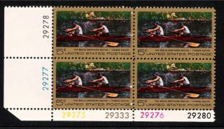  Thomas Eakins 5 cent stamps are Fine to Very Fine, Mint Never Hinged