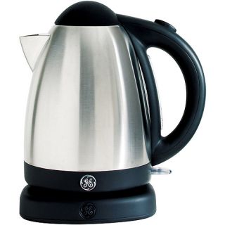 New General Electric GE Electric Kettle with Removable Filter Plus
