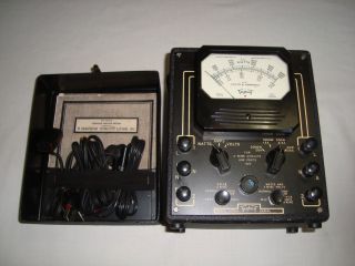 Vintage Triplett Electrical Instrument Model 1270 A Appliance Tester