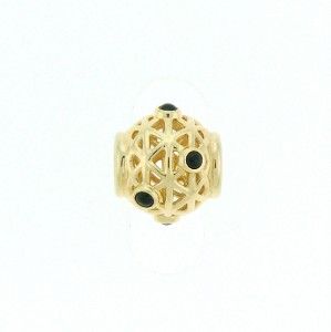 Authentic Pandora Solid 14K Gold Constellation Onyx Charm #750508ON