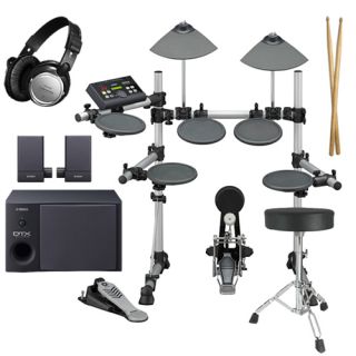 Yamaha DTX500K Electronic Drum Set Kit Complete Drum Bundle