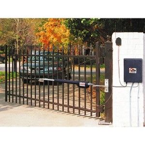 Mighty Mule Tacoma Automatic Single Gate Opener Package Mounting