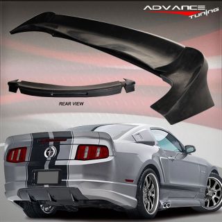 10 12 Ford Mustang Eleanor Poly Urethane PU Rear Trunk Spoiler Wing