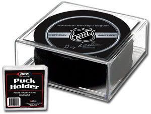 BCW Hockey Puck Square Display Case Holder