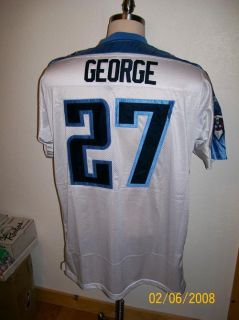  Eddie George Unsigned T B Titans Jersey