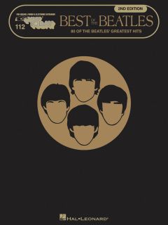 Best of The Beatles Easy Piano Sheet Music Song Book